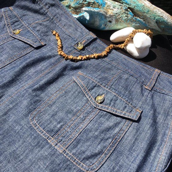 DOCKERS JEANS SKIRT - Picture 2 of 8